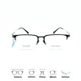 Gọng Kính Nửa Viền Nhựa Titanium - Yoon YR823 Y165