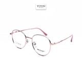 Gọng Kính Tròn Unisex Titanium - Yoon Z8811 Y253