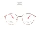 Gọng Kính Tròn Unisex Titanium - Yoon Z8811 Y253