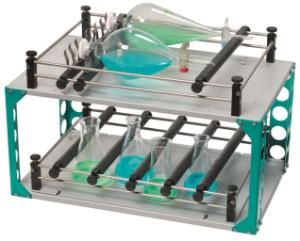 Máy lắc quỹ đạo có tấm gia nhiệt, điều khiển SM 30 AT