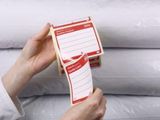 Nhãn niêm phong kiểm soát thực phẩm và dược phẩm