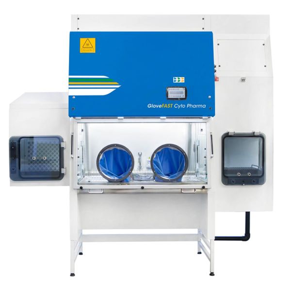 Tủ phân lập cách ly cho bào chế dược vô trùng cấp 3 ISO/FDIS 14644-7 GloveFAST Cyto Pharma