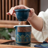  Bộ Ấm Trà Gốm Du Lịch 