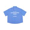  SM05 - "MAZIC" PREMIUM BOXY CARO BLUE SHIRT 