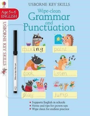  Wipe-Clean Grammar and Punctuation Age 5-6 English 