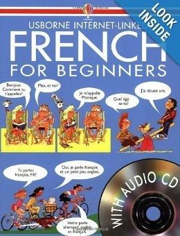  Usborne French for Beginners + CD 