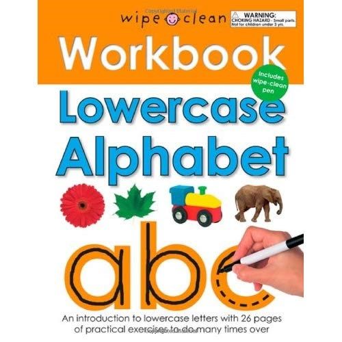  Wipe Clean Workbook lowercase Alphabet 