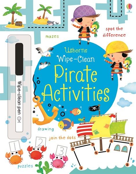  Wipe-Clean: Pirate Activities 