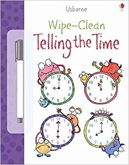  Wipe clean Telling the time + tặng kèm bút 