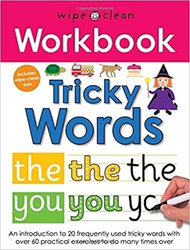  Wipe Clean Workbooks Tricky Words 