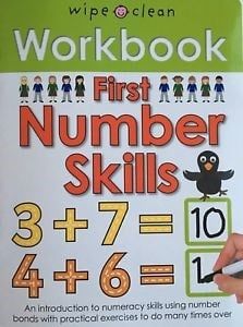  Wipe Clean Workbook First Number Skill 