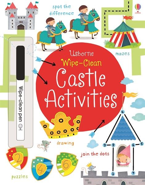  Wipe-Clean: Castle Activities 