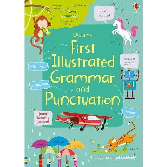  Usborne First Illustrated Grammar and Punctuation 