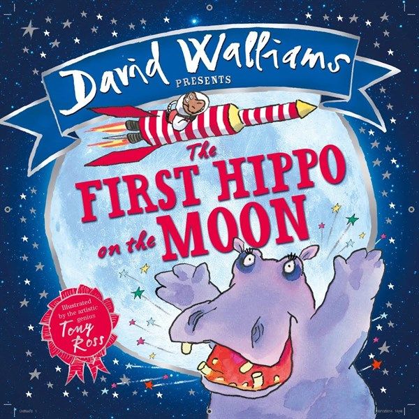  David WIlliams Children The First Hippo on the Moon (9780008215873) 