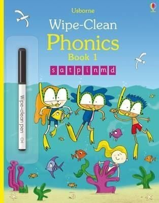  Wipe-Clean: Phonics Book 1 