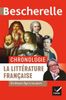  BESCHERELLE CHRONOLOGIE DE LA LITTERATURE FRANCAISE 