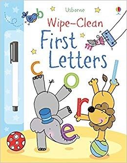  Wipe-Clean First Letters 