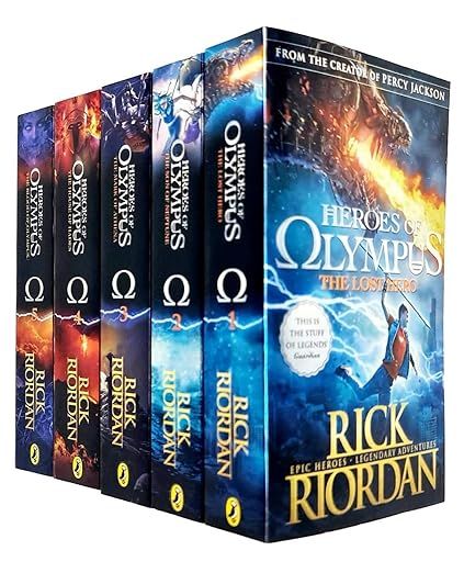  The Heroes of Olympus The Complete 5 Books Collection 35581 