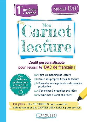  Carnet De Lecture Lycee 
