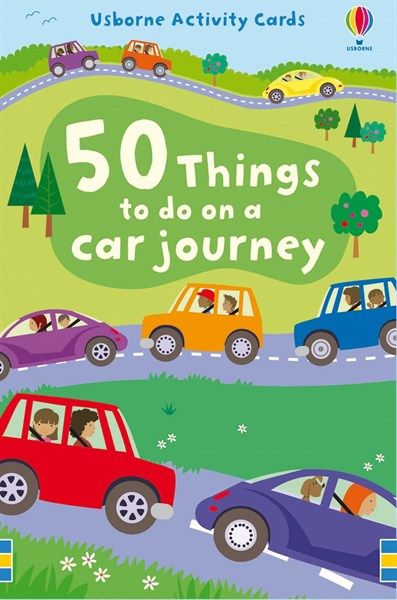  Activity Card: 50 Things to do on a car journey 