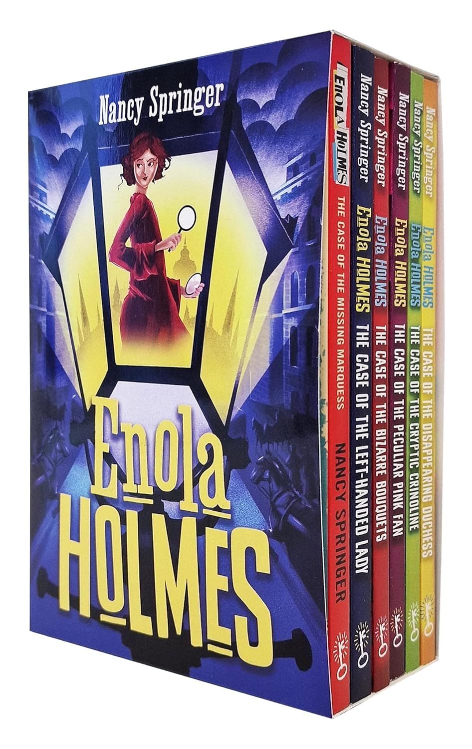  Enola Holmes Mystery Series 6 Books Collection 