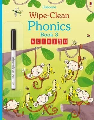  Wipe-Clean: Phonics Book 3 