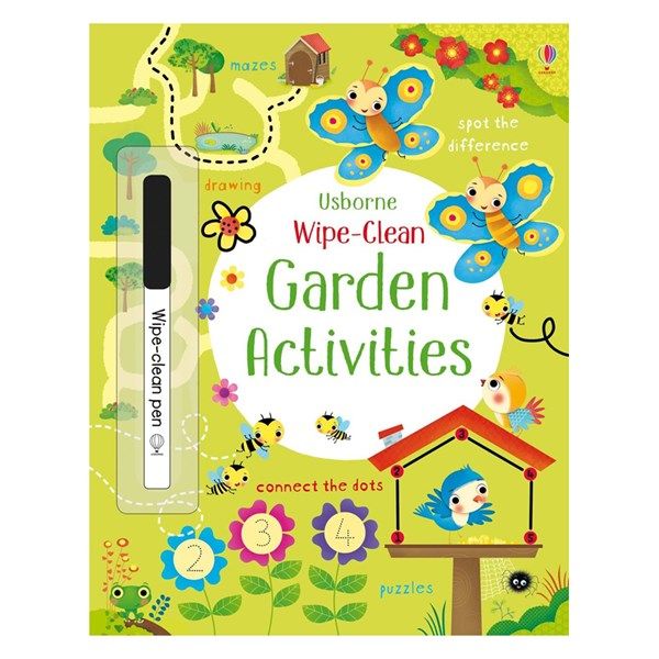  Wipe-Clean: Garden Activities 