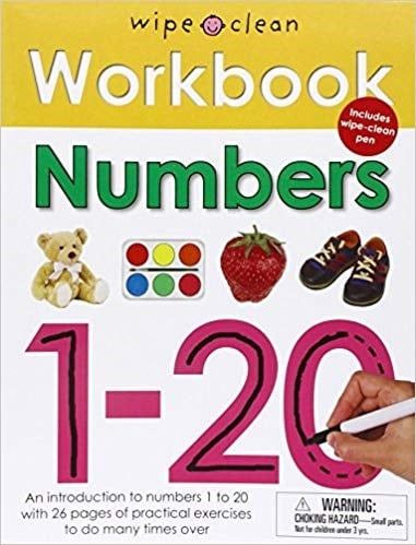 Wipe Clean Workbook Numbers 1-20 