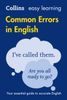 Common Errors in English 