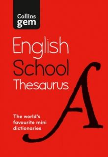  Collins Gem School Thesaurus (6th edition) 