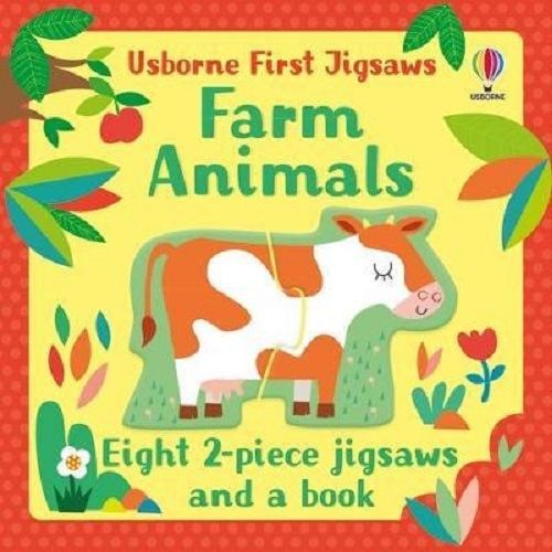  Usborne First Jigsaws: Farm Animals 