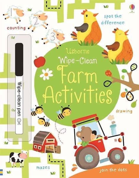  Wipe-Clean: Farm Activities 