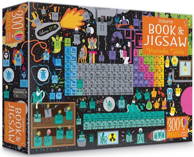  Usborne Book Jigsaw Periodic Table 300 pcs 