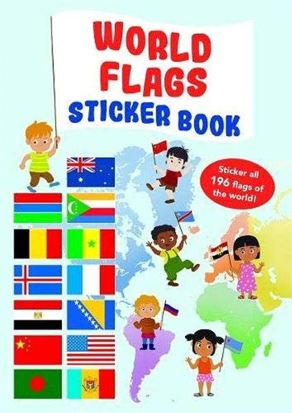  World Flags Sticker Book [Reprint; Resub] (Aug) 