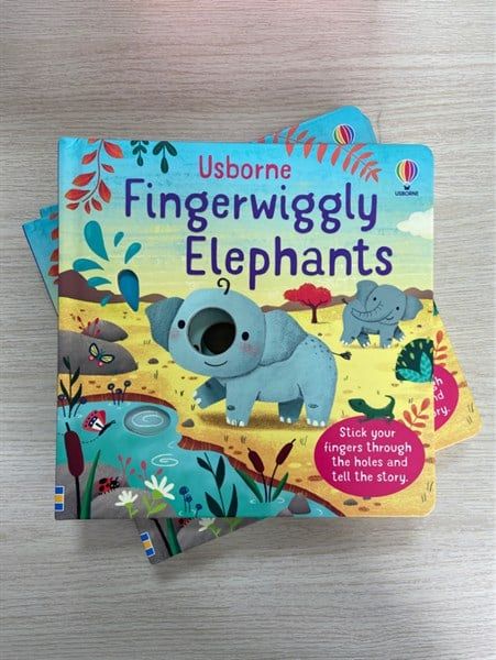  Usborne Fingerwiggly Elephants 
