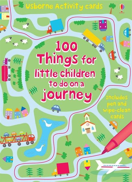  Activity Card: 100 things for little children to do on a journey 