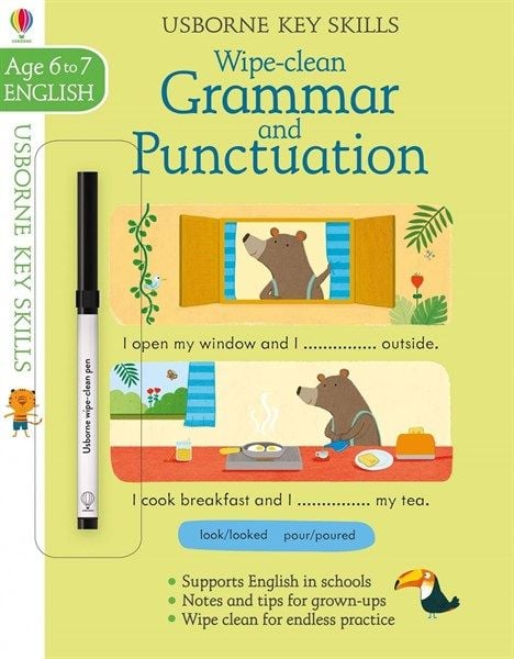  Wipe-Clean Grammar and Punctuation 