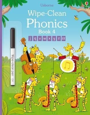 Wipe-Clean: Phonics Book 4 