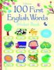  100 First English Words Sticker Book 