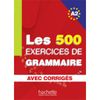  Les 500 exercices de Grammaire A2 - livre + corrigés intégrés 