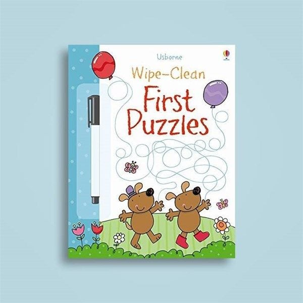  Wipe-Clean First Puzzles 