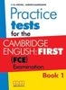 Practice tests for the Cambridge English: First (FCE) Examination Class CD Book 1 