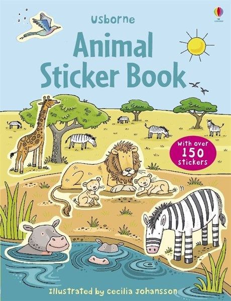  Animal Sticker Book 