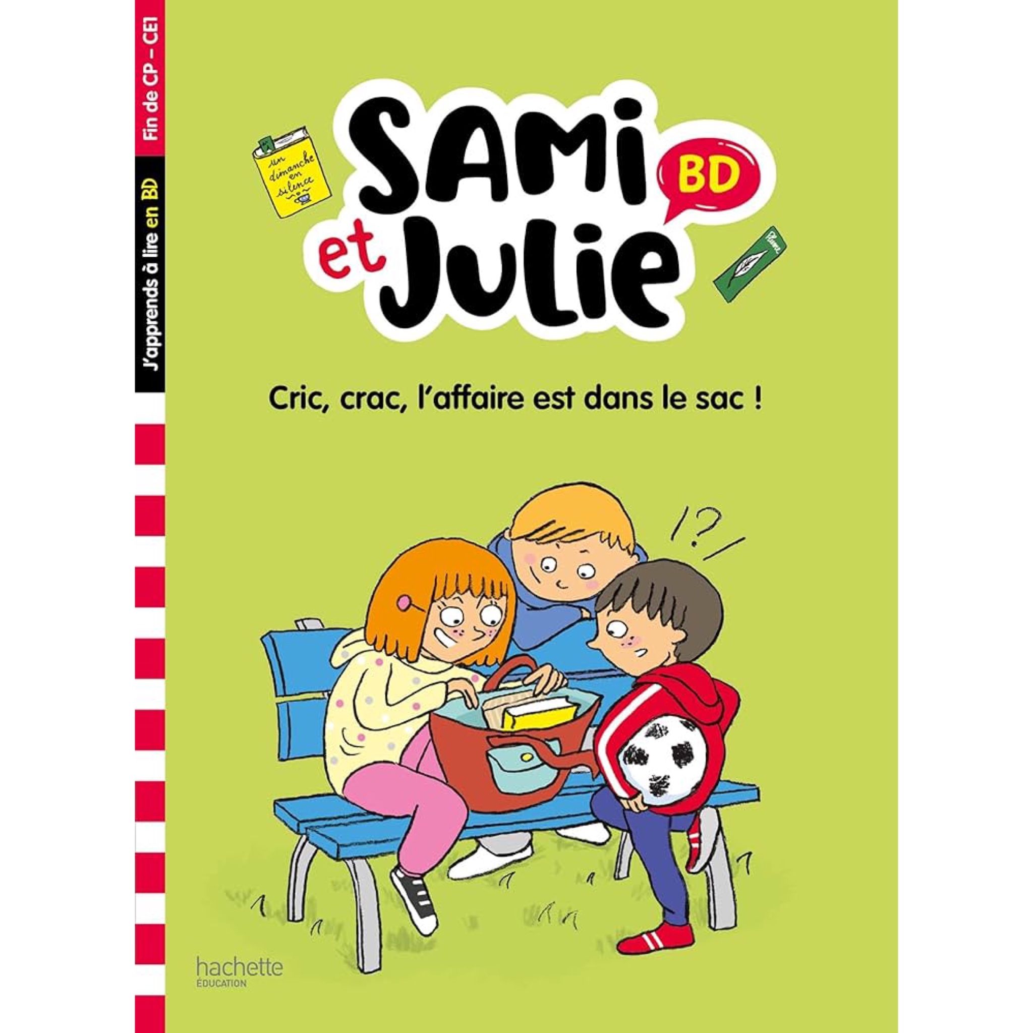  Sami Et Julie Bd Fin De Cp-Ce1 - Cric, Crac, L'Affaire Est Dans Le Sac ! 