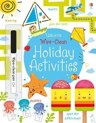  Wipe-Clean: Holiday Activities 