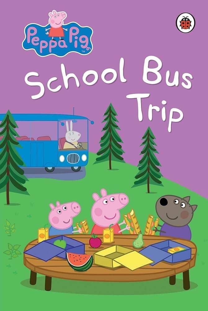  Peppa Pig Mini Hardback- School Bus Trip 