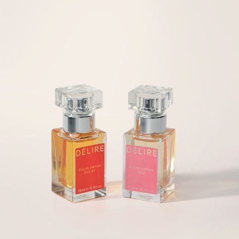 Bộ 02 chai Nước hoa Thuần chay Pháp Délire - JOIE ÉCLAT EDP 15ml x 2