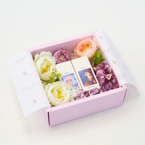 Hộp quà Nước hoa Thuần chay Pháp Délire - 02 mùi hương 15ml x 2