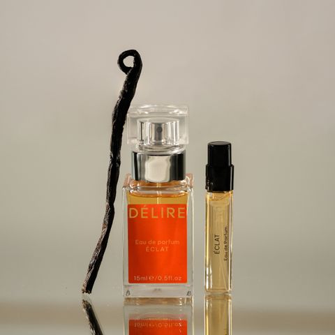 Set 02 chai Nước hoa Thuần chay Pháp Délire - JOIE ÉCLAT EDP 15ml x 2