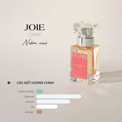 Vial nước hoa Thuần chay Pháp Délire - JOIE EDP 3ml